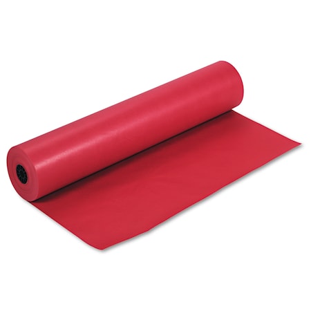 Pacon Rainbow Kraft Paper, 36"x1000ft., Scarlet 63030